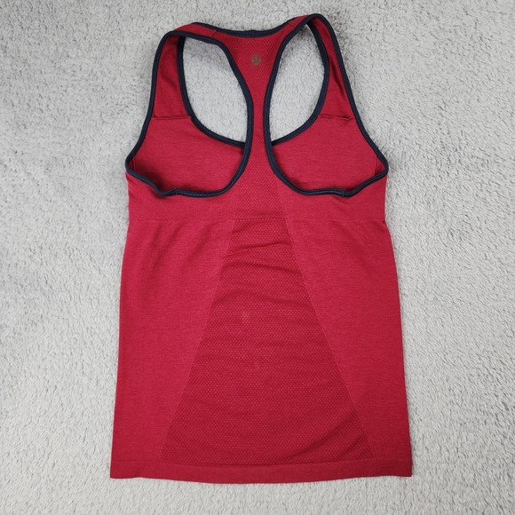 Lululemon Tank Top Womens Sz 8 Magenta Racerback Seamless Athletic Yoga Gym - Picture 8 of 13